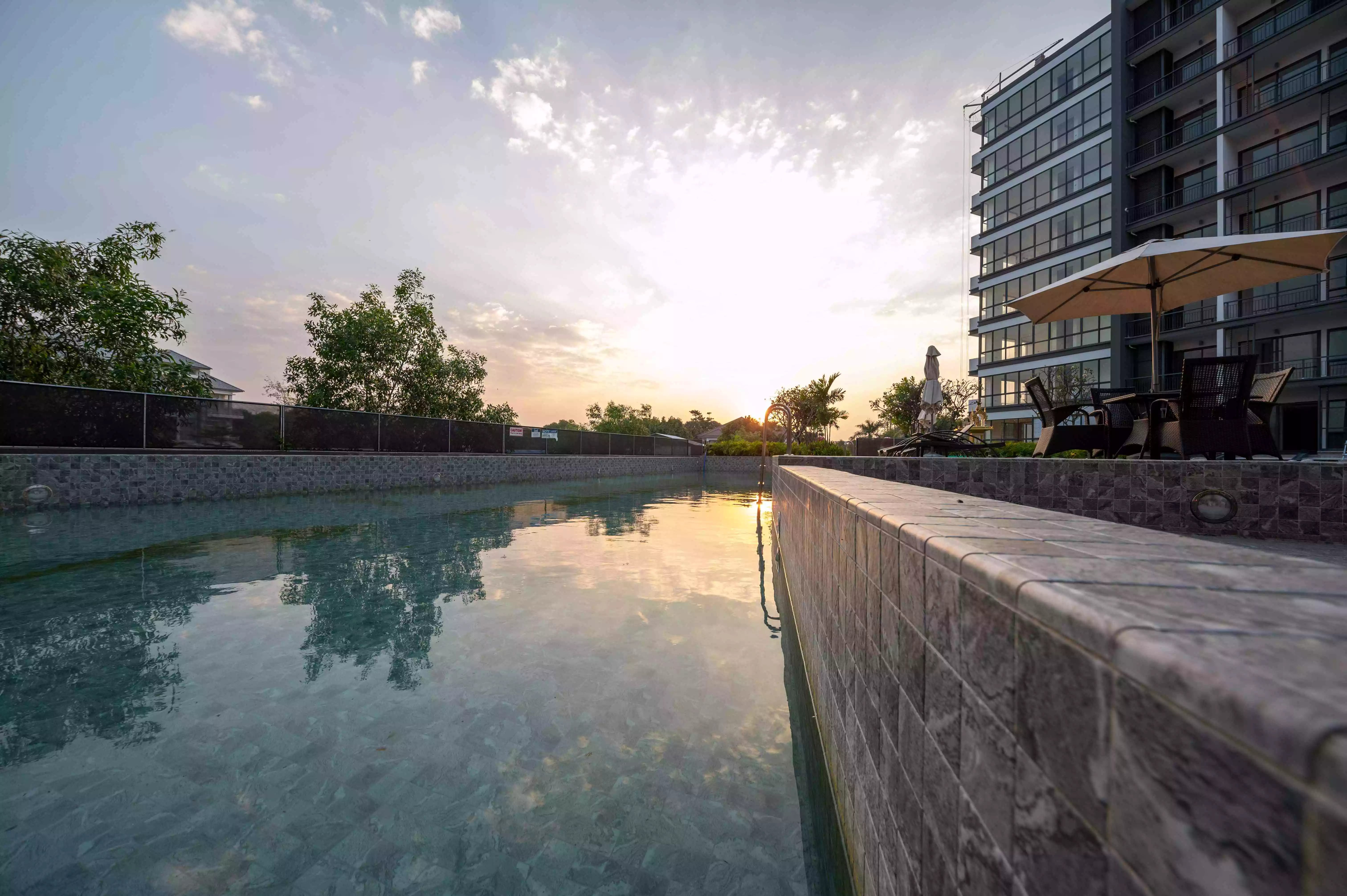 North park condominium Phnom Penh - Floor plan - 1